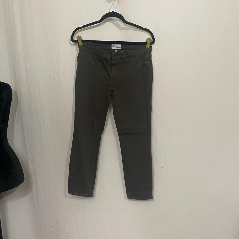 Women's Lakeview Denim Skinny Jeans In Olive Green